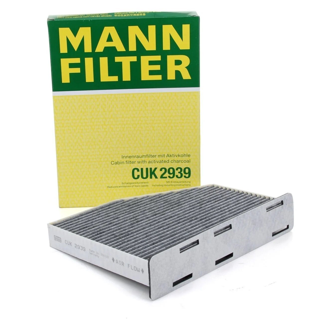 Volkswagen Golf 5 Polen Filtresi Aktif Karbonlu Mann Marka CUK2939/1K1819653B