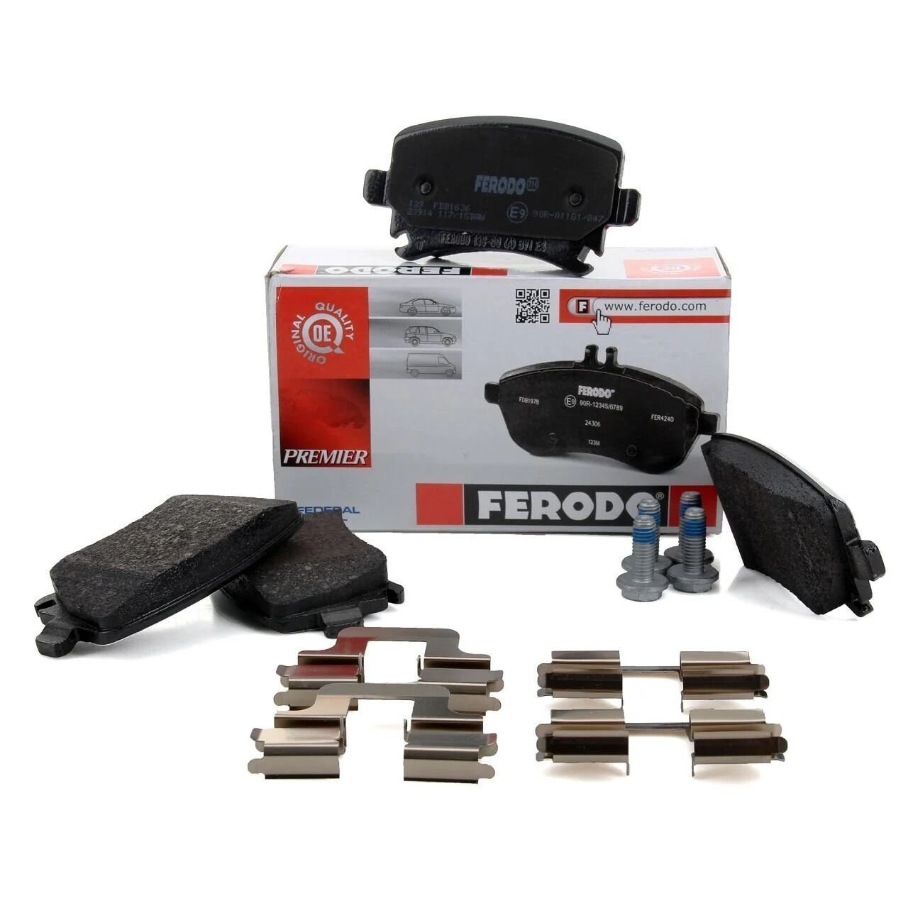 Volkswagen Golf 6 Arka Fren Balatası Ferodo Marka FDB1636 / 1K0698451G