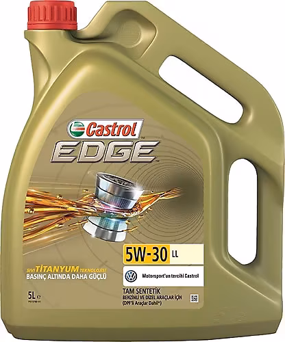 VW Jetta 1.6 TDİ Motor Yağı 5W30 Castrol Edge Marka 5LT