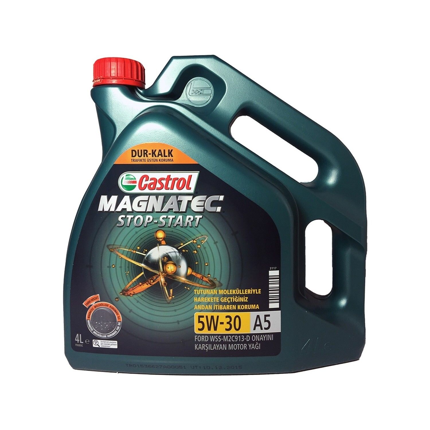 Volkswagen Golf7 1.4 TSI Motor Yağı Castrol 5W30 Magnetec 4LT
