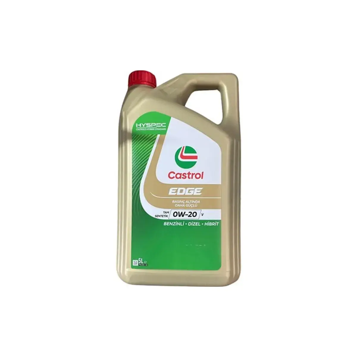 VW GOLF7 1.5 TSİ Motor Yağı 0W20 Castrol Marka 5LT