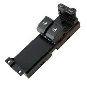 Volkswagen Golf 4 / Bora Cam Açma Düğmesi Sol / Sürücü Tarafı 2 Li Tip İthal 1J3959857B