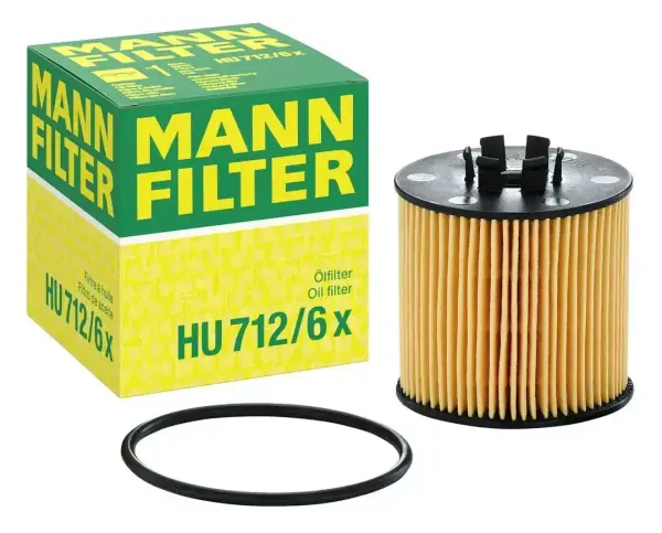VW PASSAT B6 1.6 Benzinli Yağ Filtresi MANN Marka HU712/6X