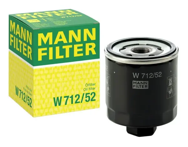 VW POLO 1.4 16V Yağ Filtresi MANN Marka W712/52