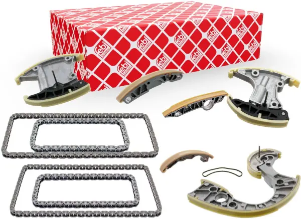 VW Touareg 3.0 TDI Zincir Seti (11 Parça) FEBI Marka 100488